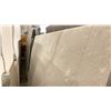 Image 1 : WHITE MARBLE STONE SLAB - 5.4' X 7.1' X 3/4" (MWS033)