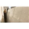 Image 1 : WHITE MARBLE STONE SLAB - 5.4' X 7.1' X 3/4" (MWS033)