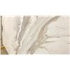 Image 2 : WHITE MARBLE STONE SLAB - 5' X 9.75' X 3/4" (CLE005)