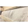 Image 1 : WHITE MARBLE STONE SLAB - 6' X 9' X 3/4" (MWL006)