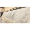 Image 1 : WHITE MARBLE STONE SLAB - 6' X 9' X 3/4" (MWL006)