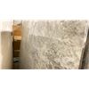 Image 1 : LIGHT GREY MARBLE STONE SLAB - 7.4' X 10' X 3/4" (?)