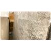 Image 1 : LIGHT GREY MARBLE STONE SLAB - 7.4' X 10' X 3/4" (?)