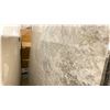 Image 1 : LIGHT GREY MARBLE STONE SLAB - 7.4' X 10' X 3/4" (?)