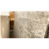 Image 1 : LIGHT GREY MARBLE STONE SLAB - 7.4' X 10' X 3/4" (?)