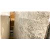 Image 1 : LIGHT GREY MARBLE STONE SLAB - 7.4' X 10' X 3/4" (?)