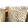 Image 1 : LIGHT GREY MARBLE STONE SLAB - 7.4' X 10' X 3/4" (?)
