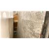 Image 1 : LIGHT GREY MARBLE STONE SLAB - 7.4' X 10' X 3/4" (?)