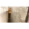 Image 1 : LIGHT GREY MARBLE STONE SLAB - 7.4' X 10' X 3/4" (?)