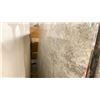 Image 1 : LIGHT GREY MARBLE STONE SLAB - 7.4' X 10' X 3/4" (?)