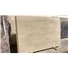 Image 1 : WHITE MARBLE STONE SLAB - 6' X 8.5' X 3/4" (MB016)