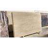 Image 1 : WHITE MARBLE STONE SLAB - 6' X 8.5' X 3/4" (MB016)
