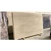 Image 1 : WHITE MARBLE STONE SLAB - 6' X 8.5' X 3/4" (MB016)