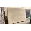 Image 1 : WHITE MARBLE STONE SLAB - 6' X 8.5' X 3/4" (MB016)