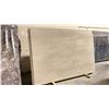 Image 1 : WHITE MARBLE STONE SLAB - 6' X 8.5' X 3/4" (MB016)