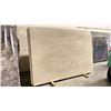 Image 1 : WHITE MARBLE STONE SLAB - 6' X 8.5' X 3/4" (MB016)