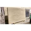 Image 1 : WHITE MARBLE STONE SLAB - 6' X 8.5' X 3/4" (MB016)