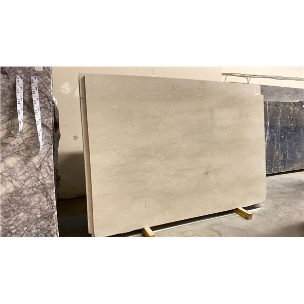 WHITE MARBLE STONE SLAB - 6' X 8.5' X 3/4" (MB016)