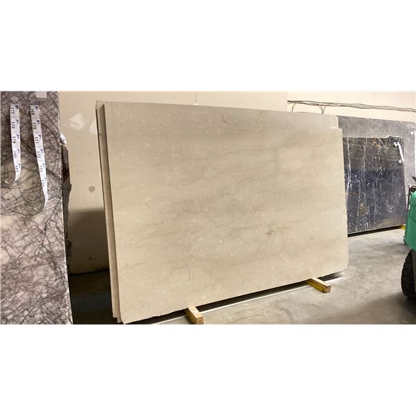 WHITE MARBLE STONE SLAB - 6' X 8.5' X 3/4" (MB016)