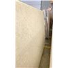 Image 1 : WHITE MARBLE STONE SLAB - 5.75' X 9' X 3/4" (MWM007)