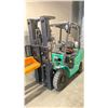 Image 1 : MITSUBISHI MODEL FG25N PROPANE FORKLIFT - 4500LBS. CAPACITY, 48" FORKS, SOLID TIRES,