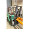 Image 2 : MITSUBISHI MODEL FG25N PROPANE FORKLIFT - 4500LBS. CAPACITY, 48" FORKS, SOLID TIRES,