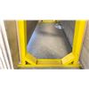 Image 2 : YELLOW METAL A-FRAME MATERIAL STORAGE RACK - 60" ACROSS X 60" WIDE AT BASE X 64 1/2" WIDE