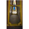 Image 2 : YELLOW METAL A-FRAME MATERIAL STORAGE RACK - 60" ACROSS X 60" WIDE AT BASE X 64 1/2" WIDE