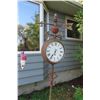Image 2 : 10pcs Yard Décor: Clock/Weather Vane, Shepherd Hooks, 