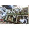 Image 1 : Fasteners: Nails, Various Lengths/Types, in Wood Organizer 