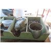 Image 2 : Fasteners: Nails, Various Lengths/Types, in Wood Organizer 