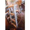 Image 2 : 3 Step Ladders : 2 Aluminum, 1 Wood 