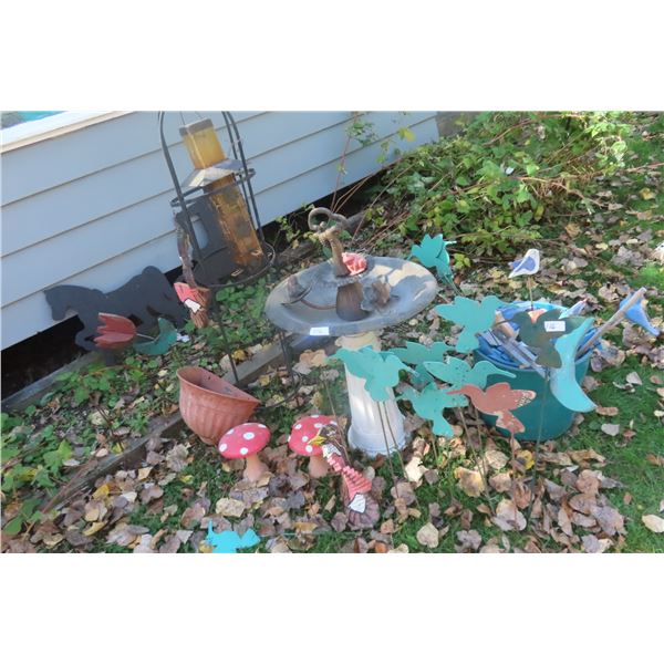 Bird Bath, Garden Décor