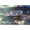 Image 1 : Wheelbarrow, 2 Wheeled Metal Cart 