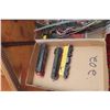Image 8 : Plywood 4ft x 8ft Sheet with Train Tracks, Engines, 