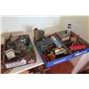 Image 1 : 3 Boxes of HO Scale Model Train Scenery , Buildings & 
