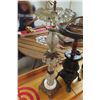 Image 2 : Art Deco Tea Drop Standing Ashtray , Pot Belly Standup 