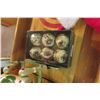 Image 2 : Christmas Ornaments: Light Up Snowman, Table Décor &
