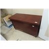 Image 2 : Wood Cabinet with Sliding Doors 24'' x 40'' x 17'' 