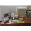 Image 1 : Vintage Calculators, Realistic Radio, Alarm Clock, 