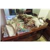 Image 1 : Linens, New Blanket, Sheets, Pillow Case, Table Runner, 