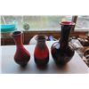 Image 2 : 12pcs Blue Mountain Style Pottery Red 