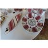 Image 2 : Ukrainian Ware : 4 Canister Set, Mugs, Glasses, Clock, 