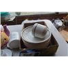 Image 2 : Hotelware Teapot, Coffee Cups, Bowls. Modern cups with Slogans