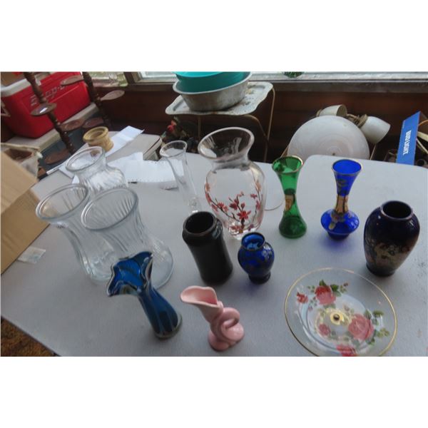 Valetine Special, Vases, Glass + Art Glass Hand Painted