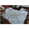 Image 1 : Crystal Bowl, Cut Glass Trays, Vases