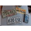 Image 1 : Licence Plates , 2 plates, 1 Polish Plate, Stien, Handsycle