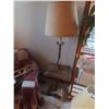 Image 1 : Wood Lamp, Brass Table Lamp