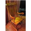 Image 1 : Rocking Chair, Carved Back Rocking Chair