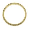 Image 2 : Antique 14k Yellow Gold Detailed Floral Work Eternity Stackable Band Ring